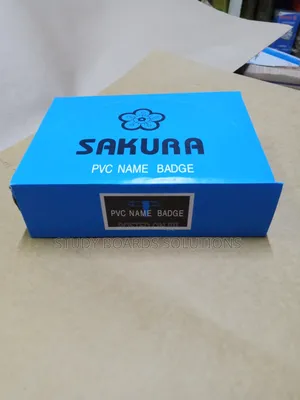 Sakura PVC Name Badge