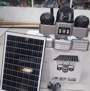 VTS 30 Triple Lens 4G PTZ Camera – Wireless Solar Security Solution.