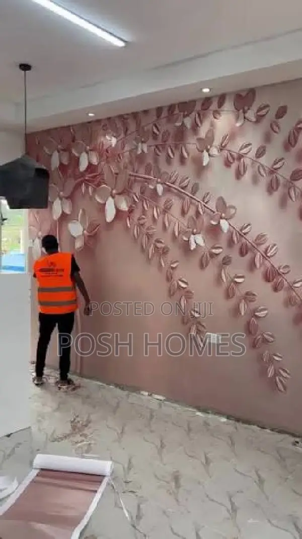 Large-Format Spatial Wallpapers/ Wallmural