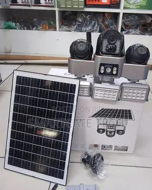 VTS 30 Smart 4G PTZ Camera – Triple Lens & Solar Floodlight Security