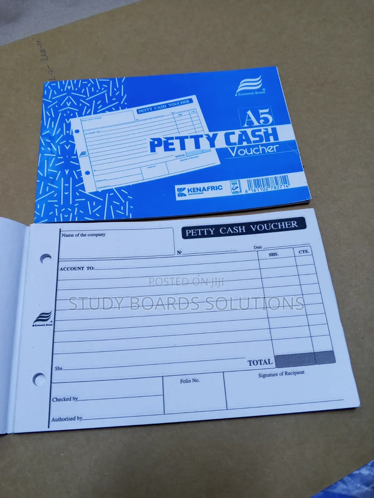 A5 Petty Cash Voucher