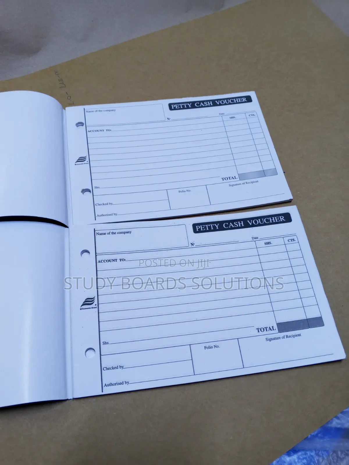 A5 Petty Cash Voucher