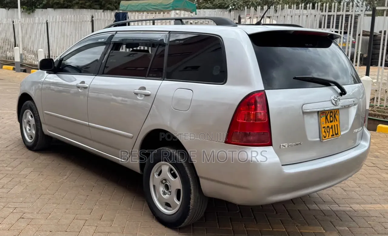Toyota Corolla Fielder 2003 Silver