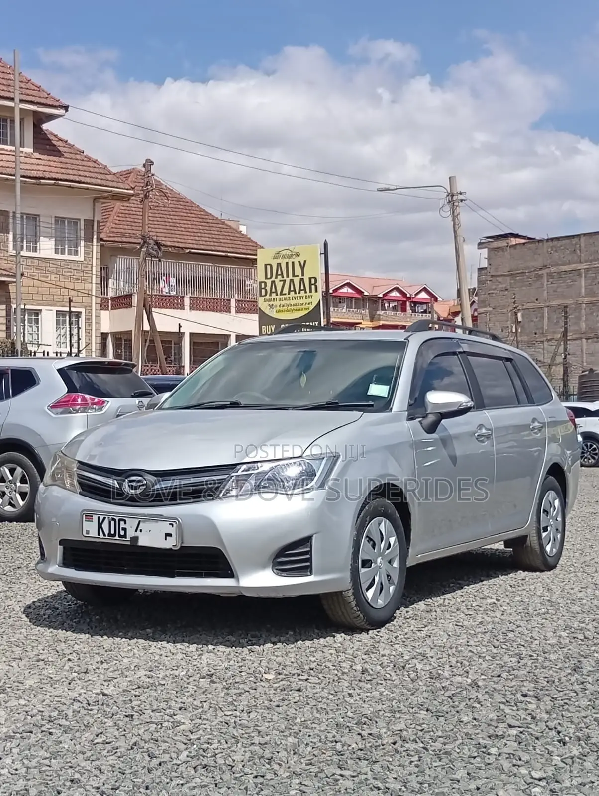 Toyota Corolla Fielder 2015 Silver