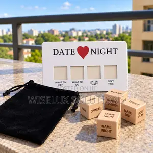 Date Night Couples Game – Date Night Decision Dice