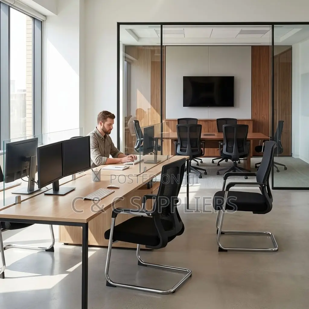 Executive Mesh-Back Conference Seat