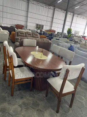 A Colombian Six Seater Fancy Dining Set