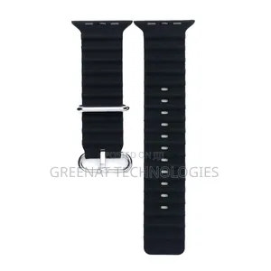 Apple Ocean Band Ribbed Slide Lock Silicone Band Apple Watch