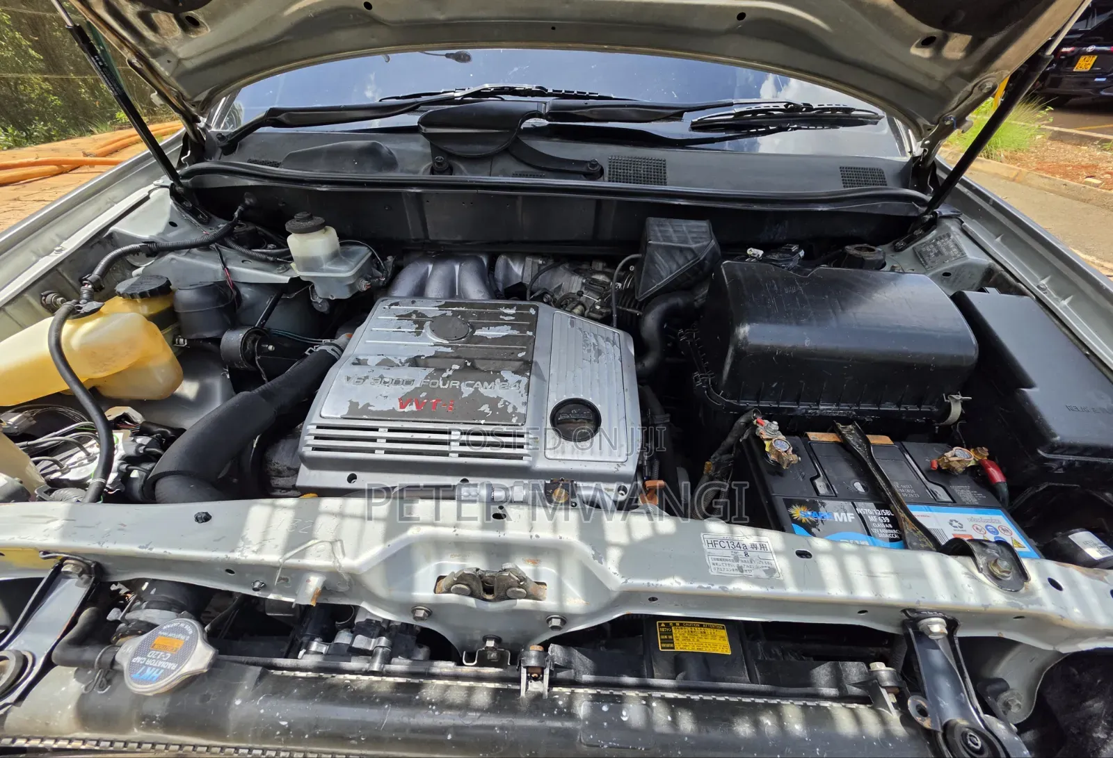 Toyota Harrier 2002 Silver