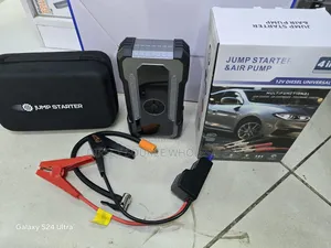 Roadside Emergency Car Jump Starter & Tyre Inflation Kit