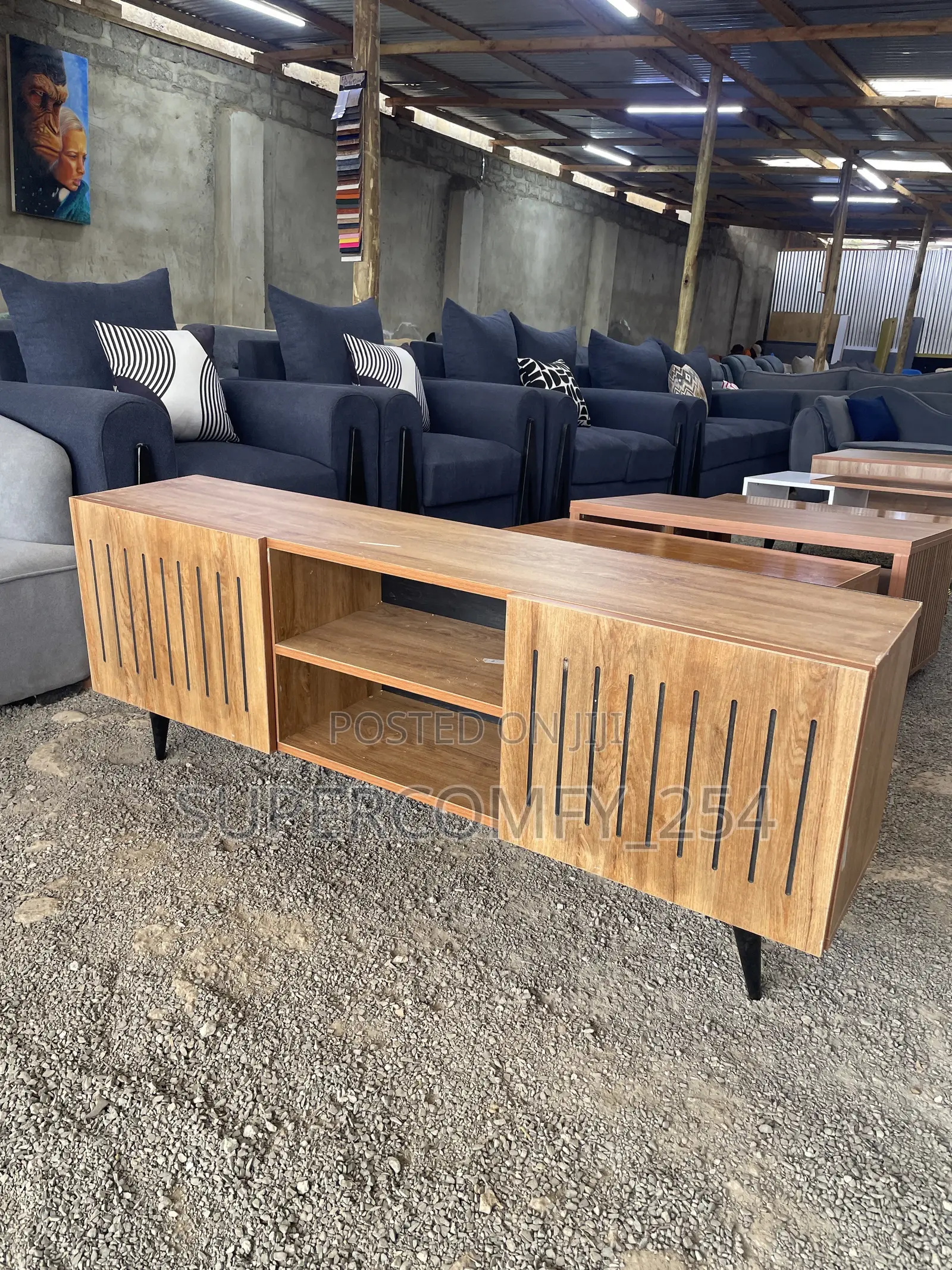 A Classic TV Stand Console Unit