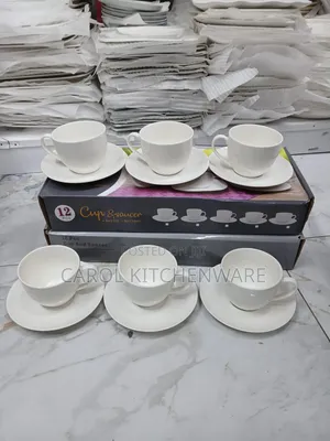 12 PC Cup and Saucer 250 Ml / Saucer Cup