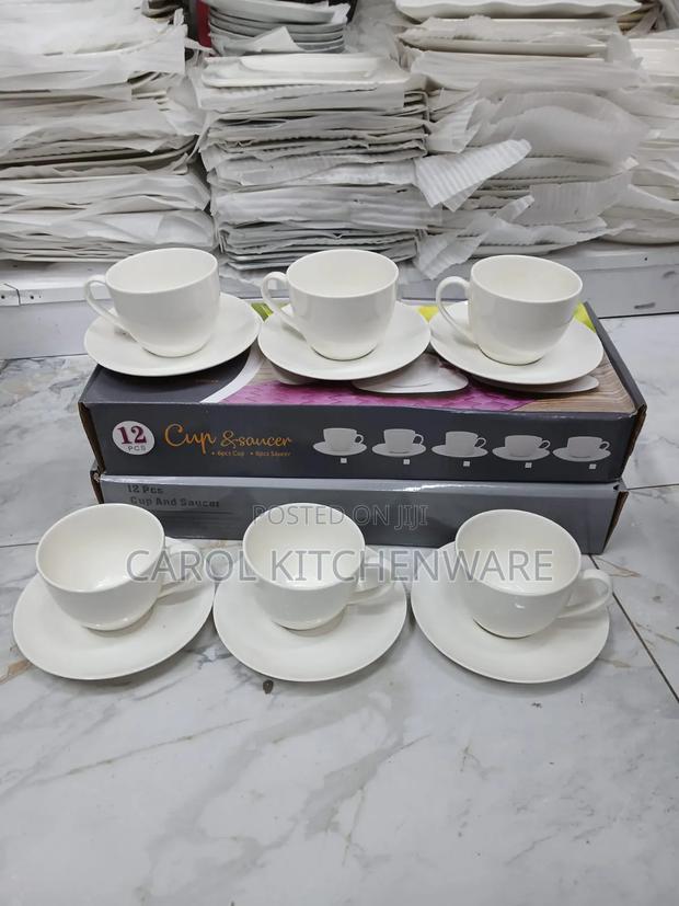 12 PC Cup and Saucer 250 Ml / Saucer Cup - main view