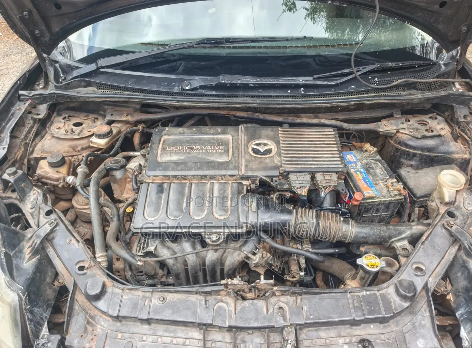 Mazda Verisa 2008 Black
