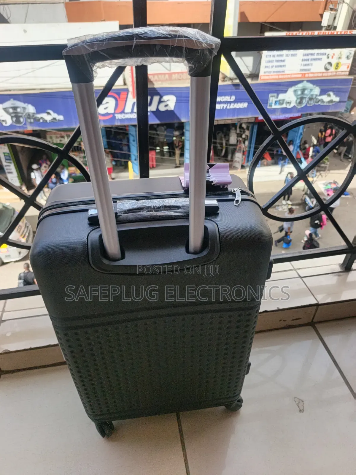 Single Rubber Suitcase – Durable Travel Luggage With Wheels