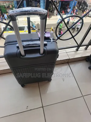 Single Rubber Suitcase – Durable Travel Luggage With Wheels