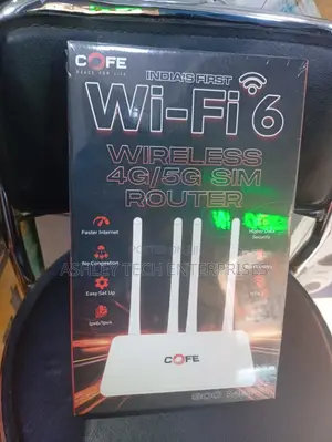 New Cofe Wireless 4G SIM Router – 3 Antennas