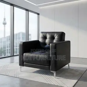 Office Sofa; 1-Seater Executive Reception Office Staff Sofa