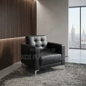 Office Sofa; 1-Seater Executive Reception Office Staff Sofa
