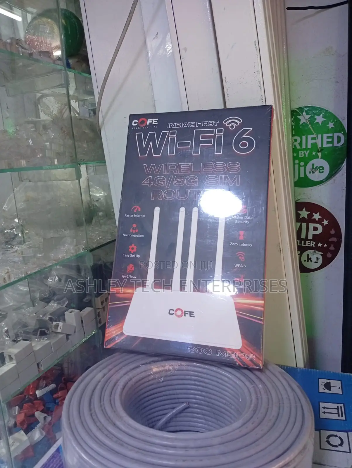 Smart Cofe 4G SIM Router – Convenient Internet Solution