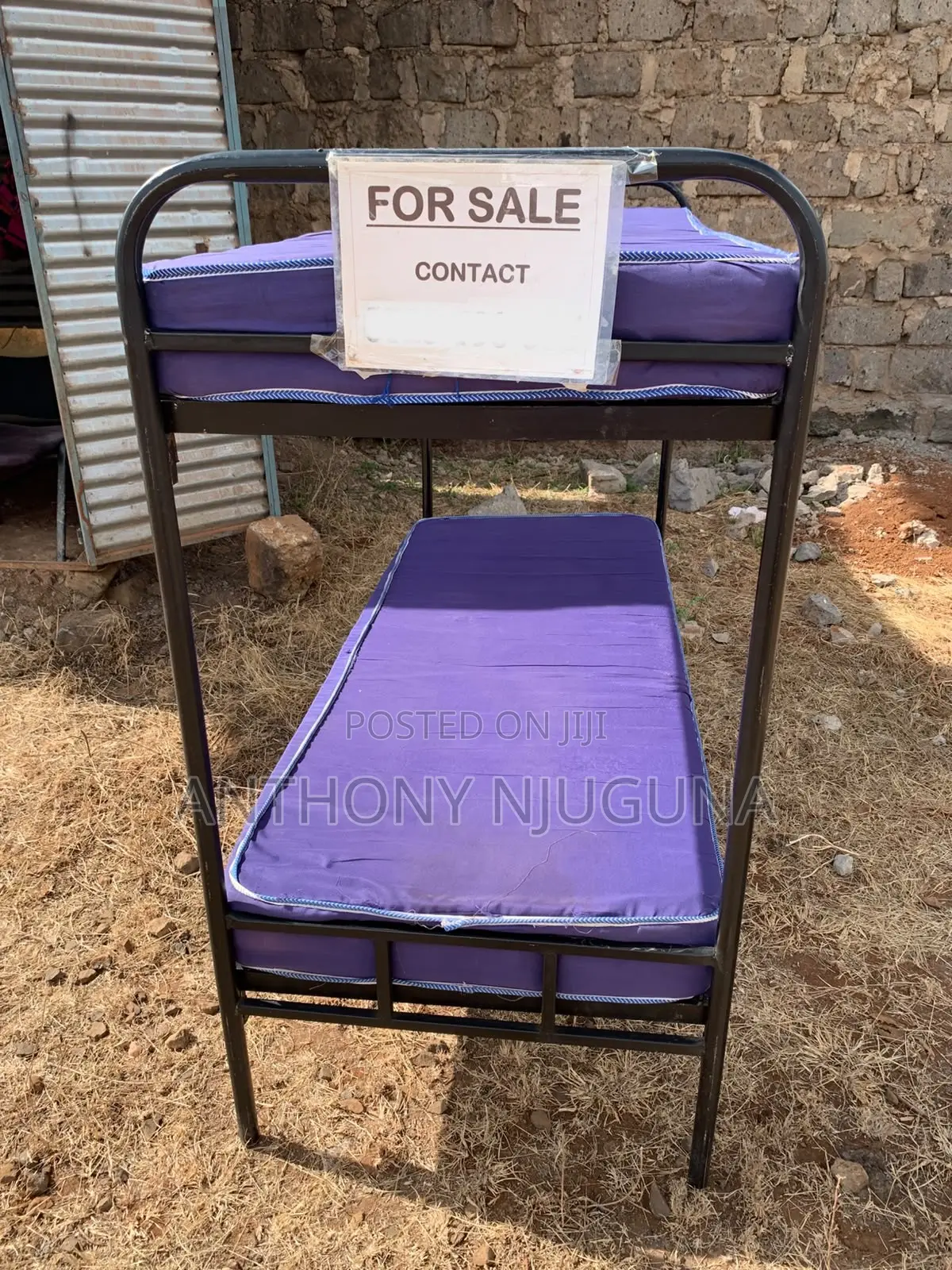 2.5 by 6 Double Deckers and Mattresses on Quick Sale.