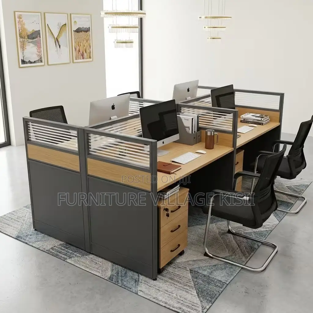 4-Seater Office Workstation