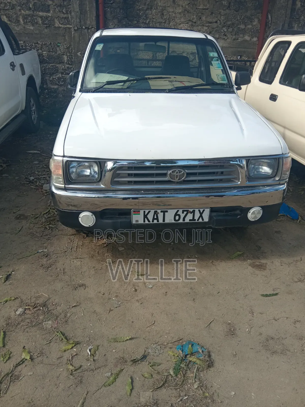 Toyota Hilux 2.5 Cab 2005 White