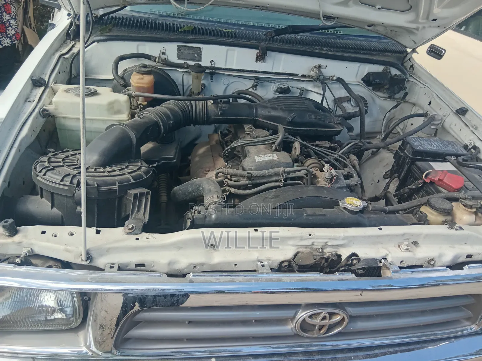 Toyota Hilux 2.5 Cab 2005 White
