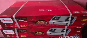 Ramtons RG/518 - 2 Burner Gas Cooker- Stainless Steel- Silver Finish