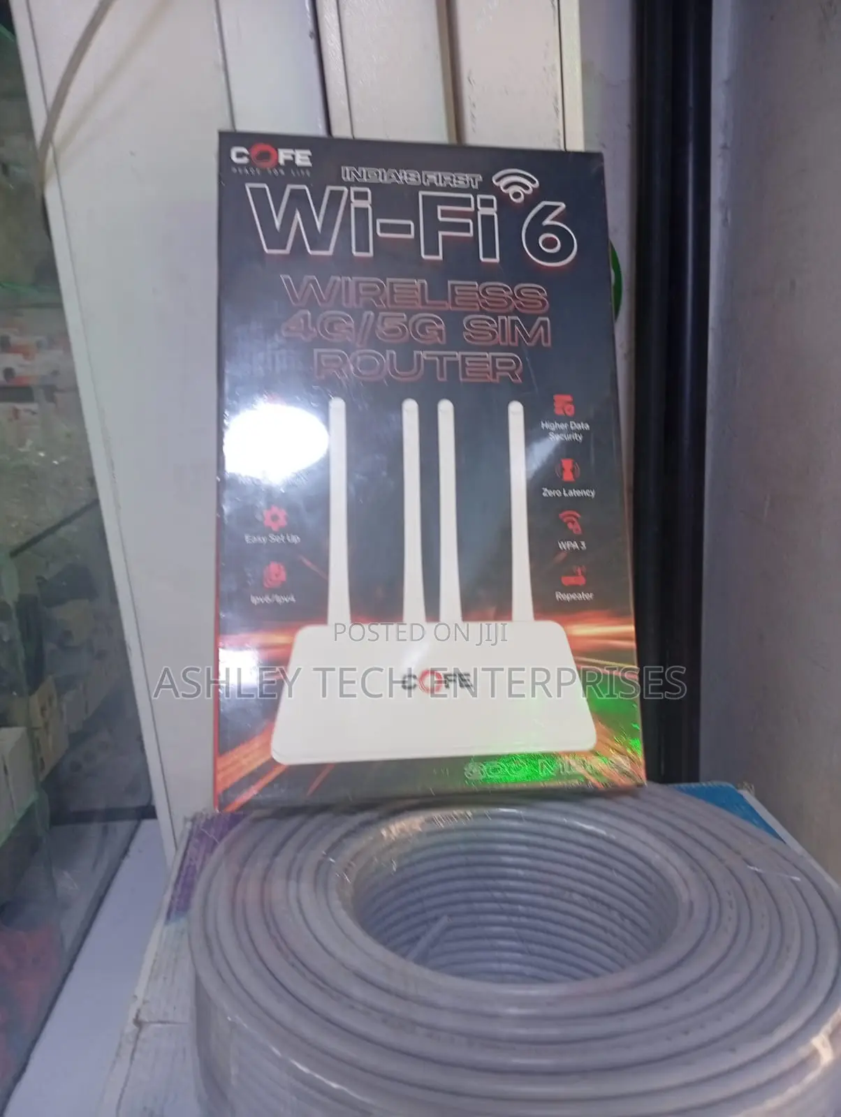 Cofe 4G SIM WiFi Router – Portable Internet Solutio