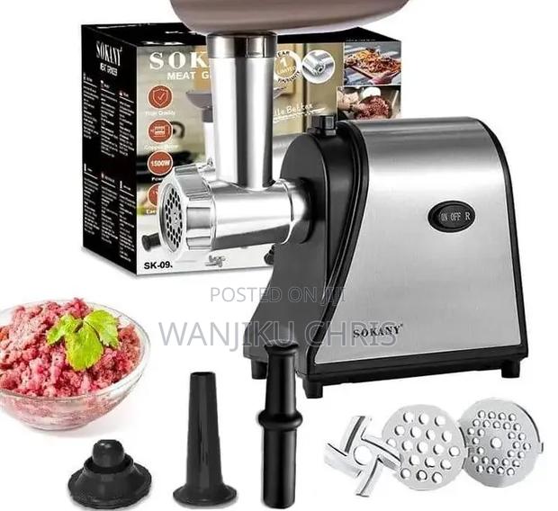 Sokany Electric Meat Mincer - main view