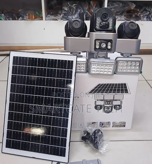 VTS 30 4G Triple Lens Solar PTZ – Advanced Security Without Wi-Fi