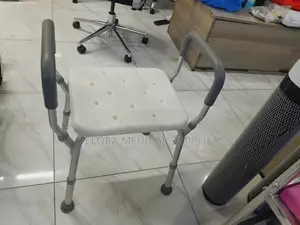Shower Chair With Arm Support – Adjustable Bath Chair