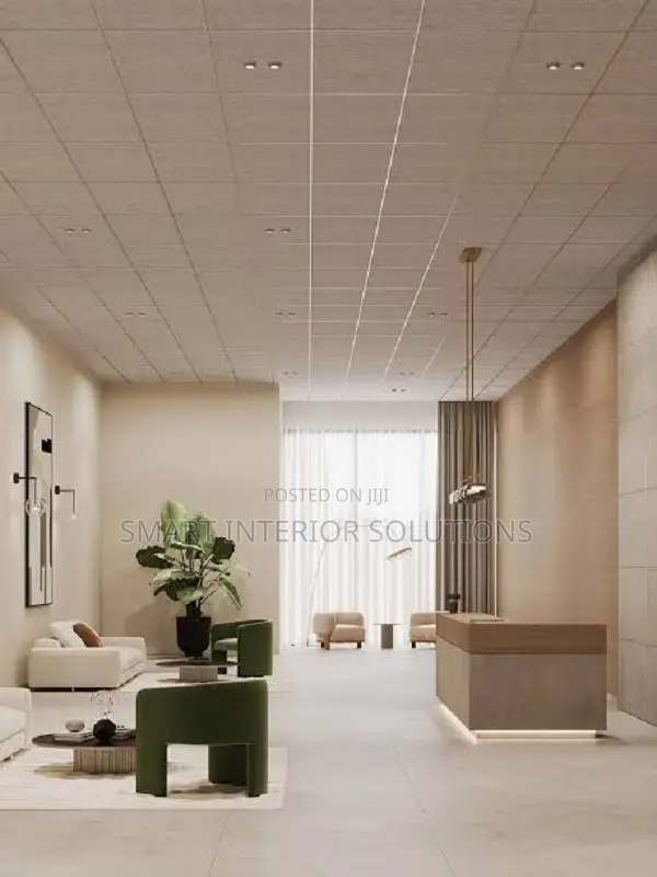 Acoustic Ceiling Panels for Interior Spaces