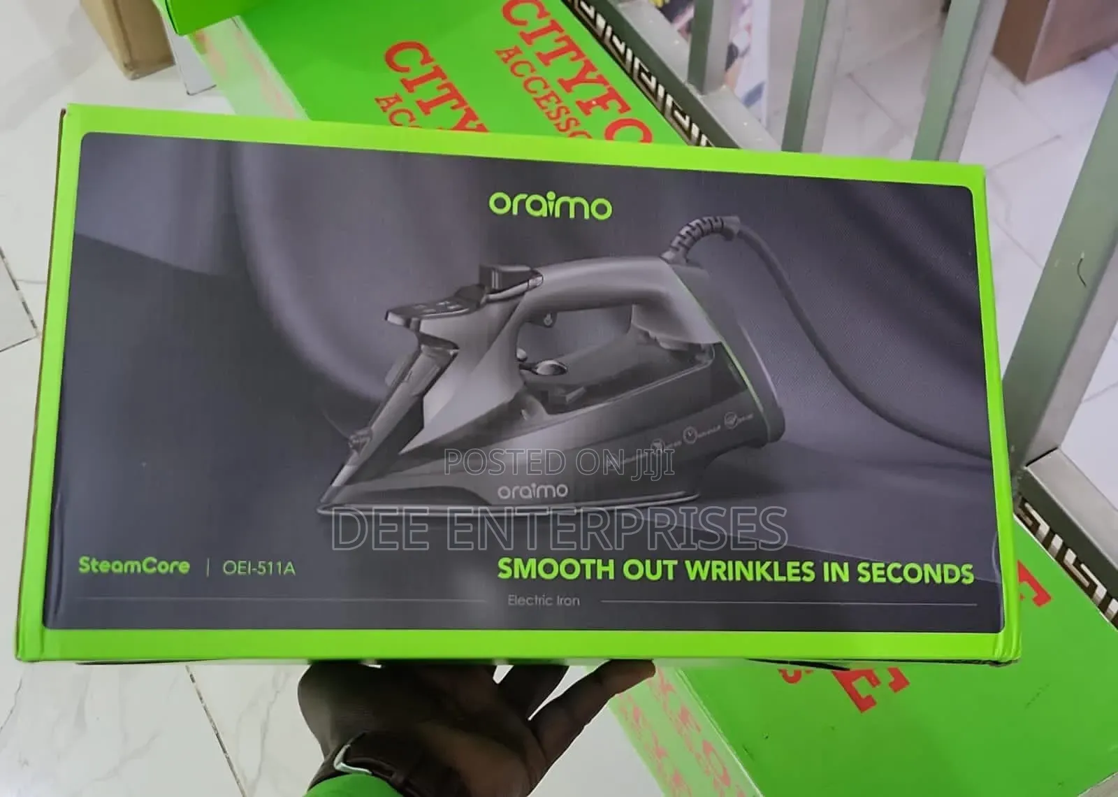 Oraimo Smart Iron Oei-801a 1740w Steaming Ironing 2-in-1