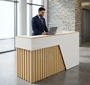 1.6M Modern Reception Work Desk Kenya– Professional Front Office Table
