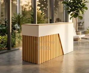 1.6M Modern Reception Work Desk Kenya– Professional Front Office Table