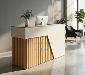 1.6M Modern Reception Work Desk Kenya– Professional Front Office Table