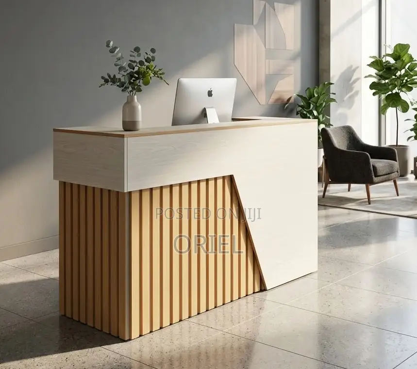 1.6M Modern Reception Work Desk Kenya– Professional Front Office Table