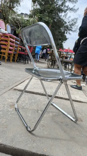 Transparent Foldable Chair