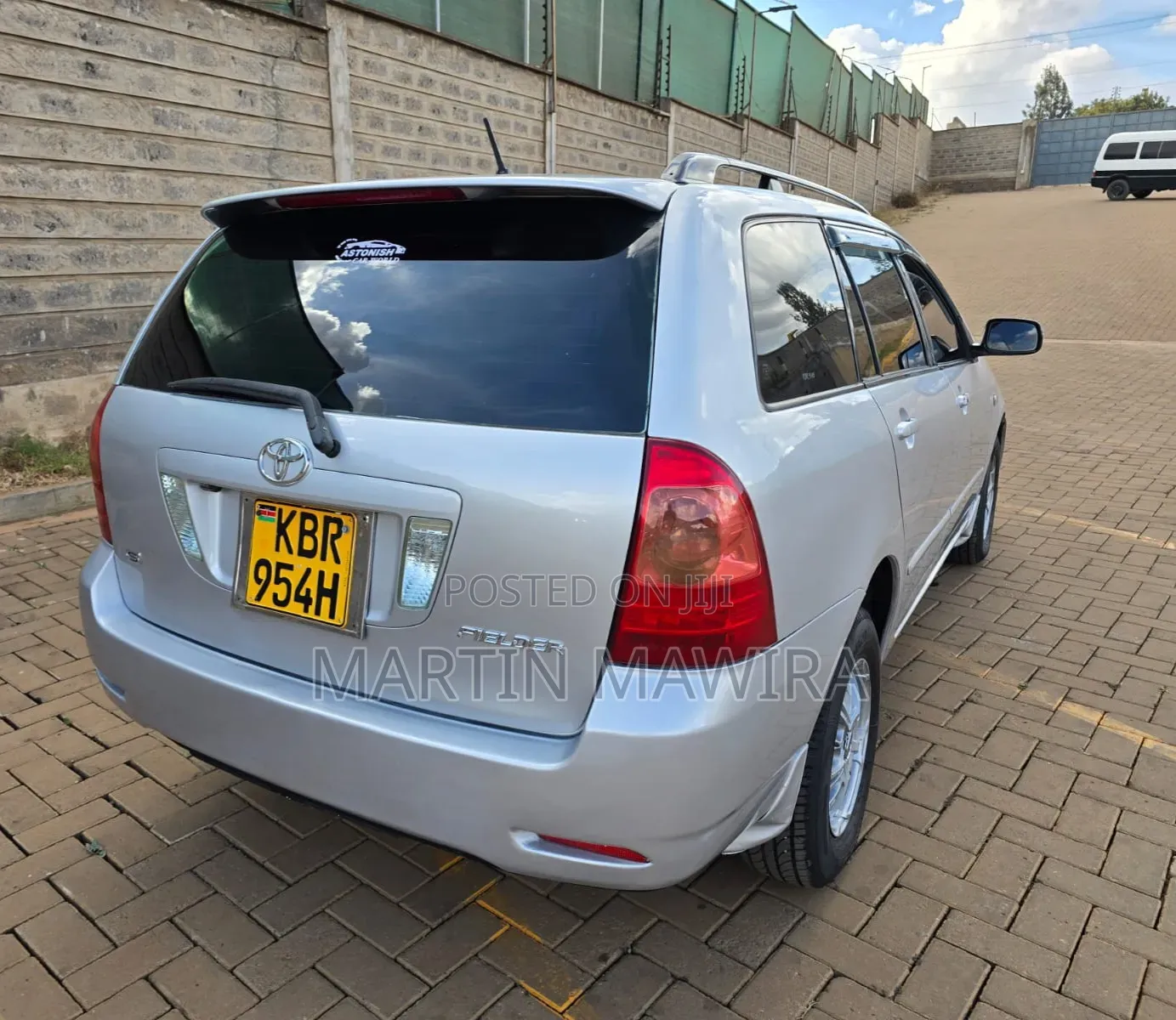 Toyota Corolla Fielder 2005 Silver