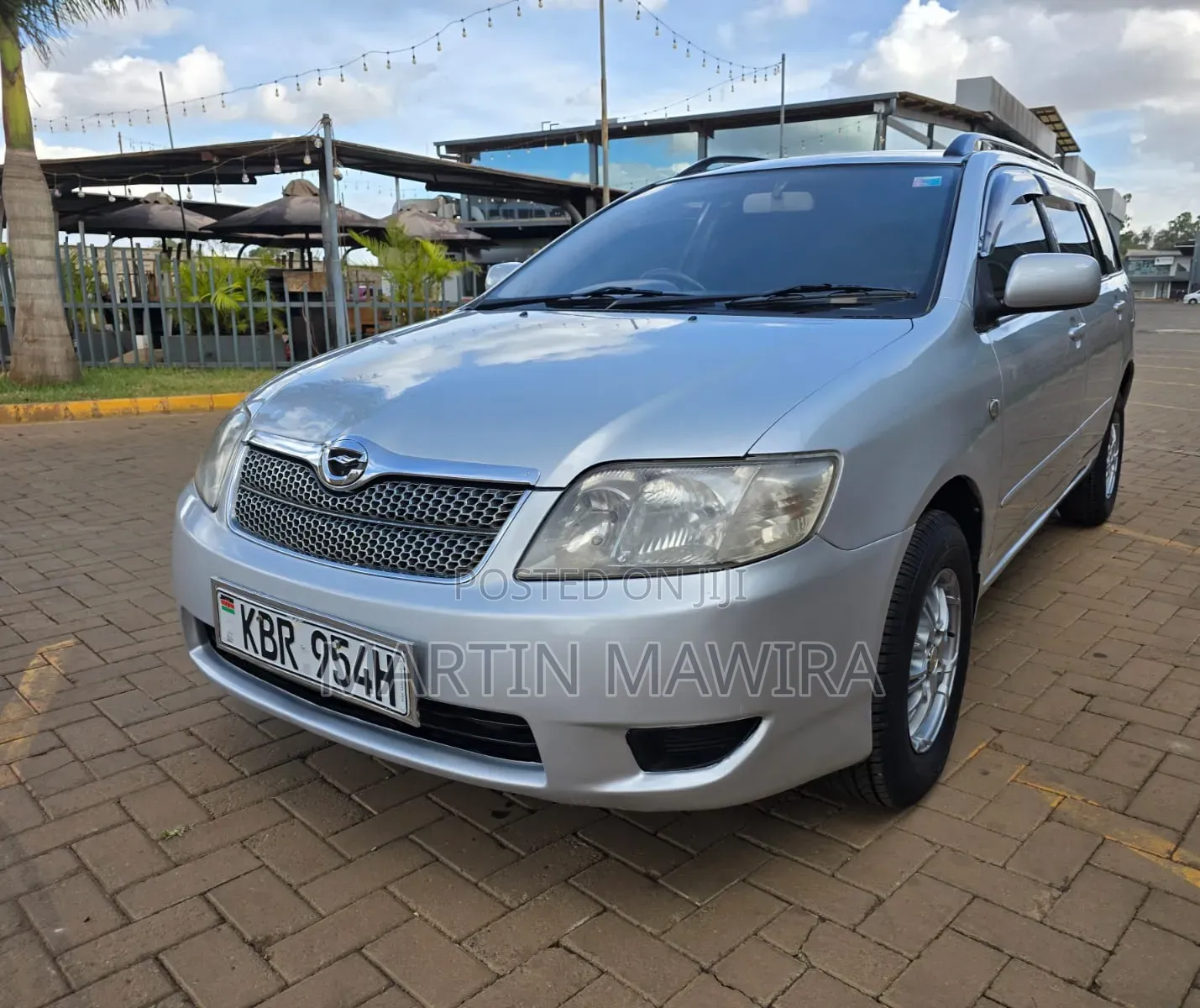 Toyota Corolla Fielder 2005 Silver