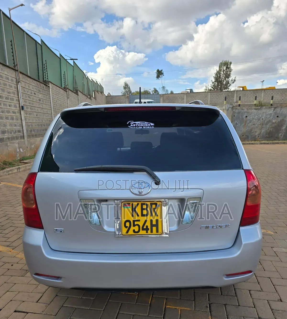 Toyota Corolla Fielder 2005 Silver