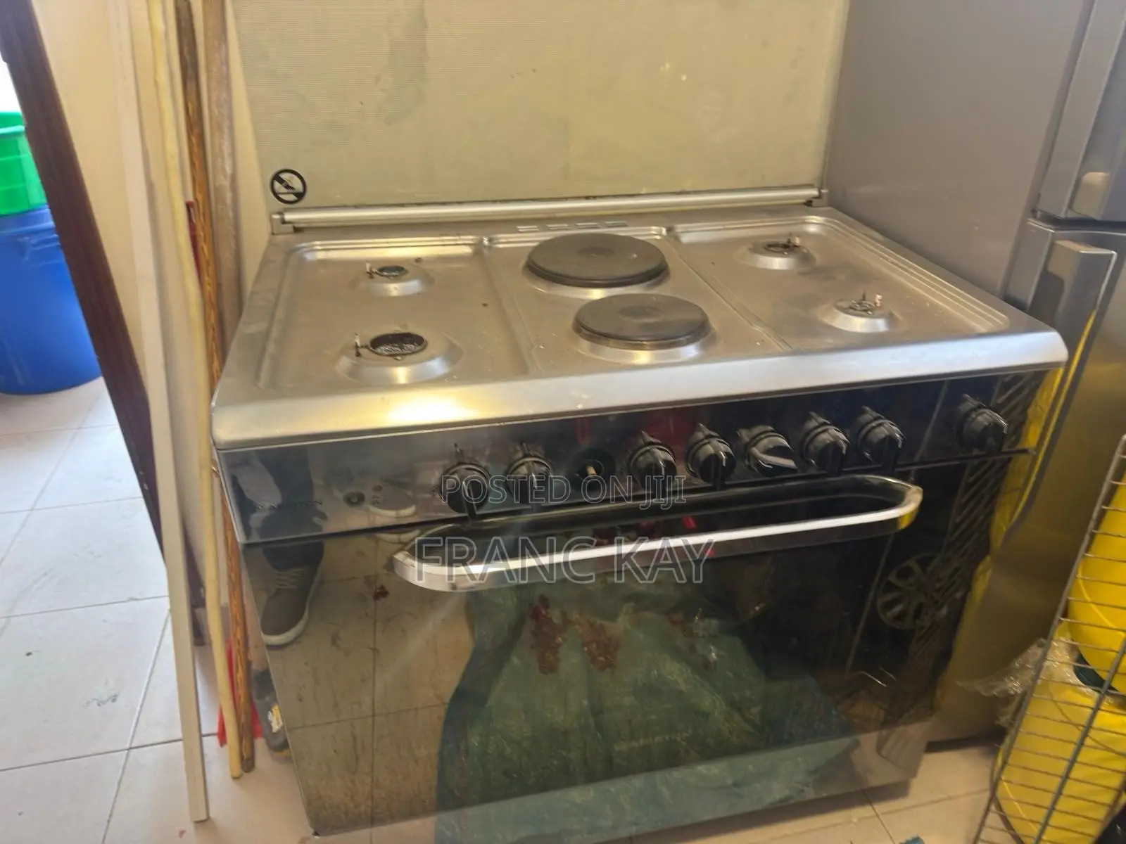 Ariston Stainless Steel 6 Burner