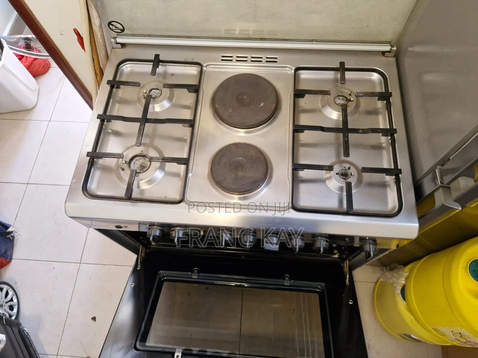 Ariston Stainless Steel 6 Burner
