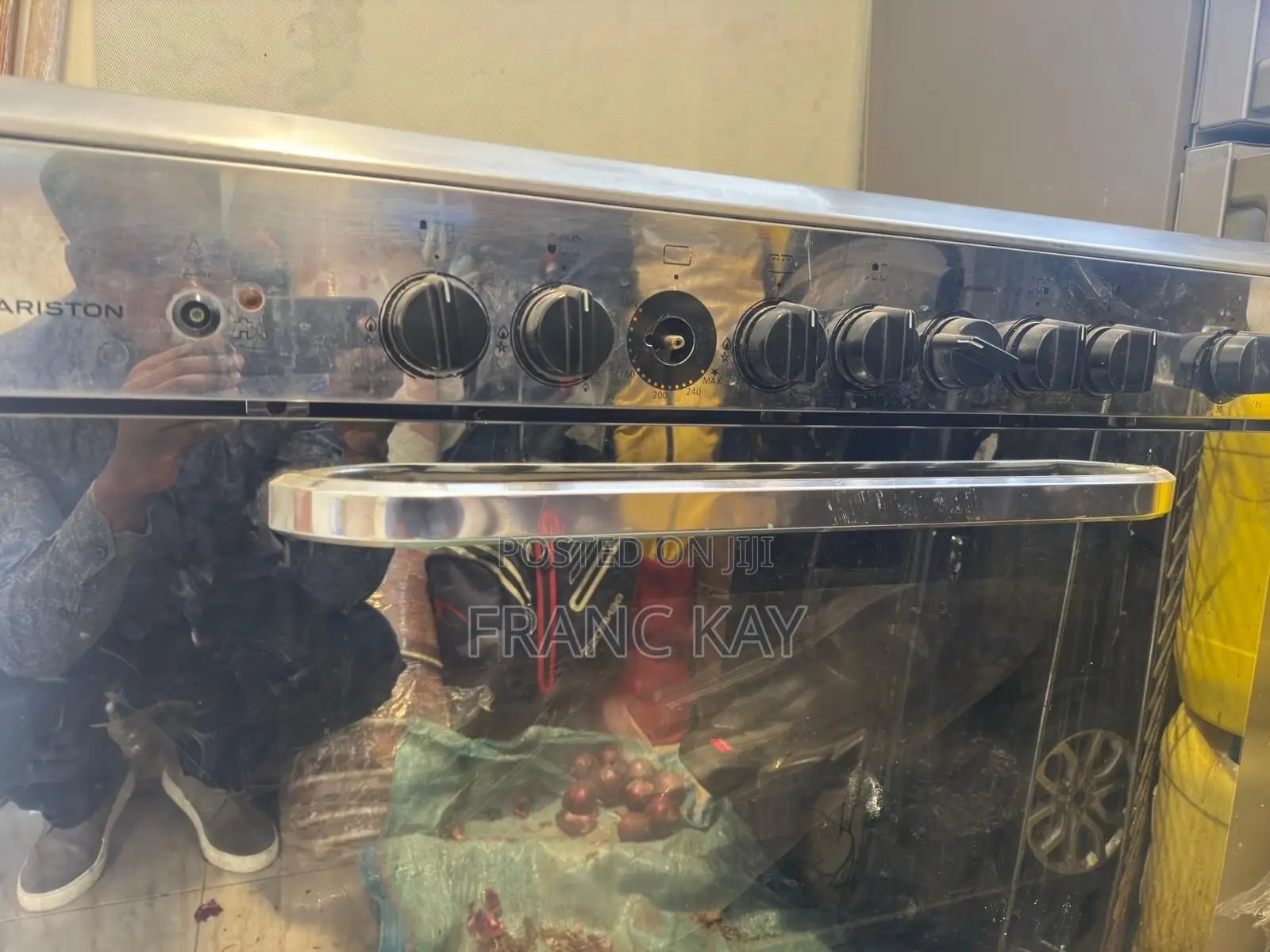 Ariston Stainless Steel 6 Burner