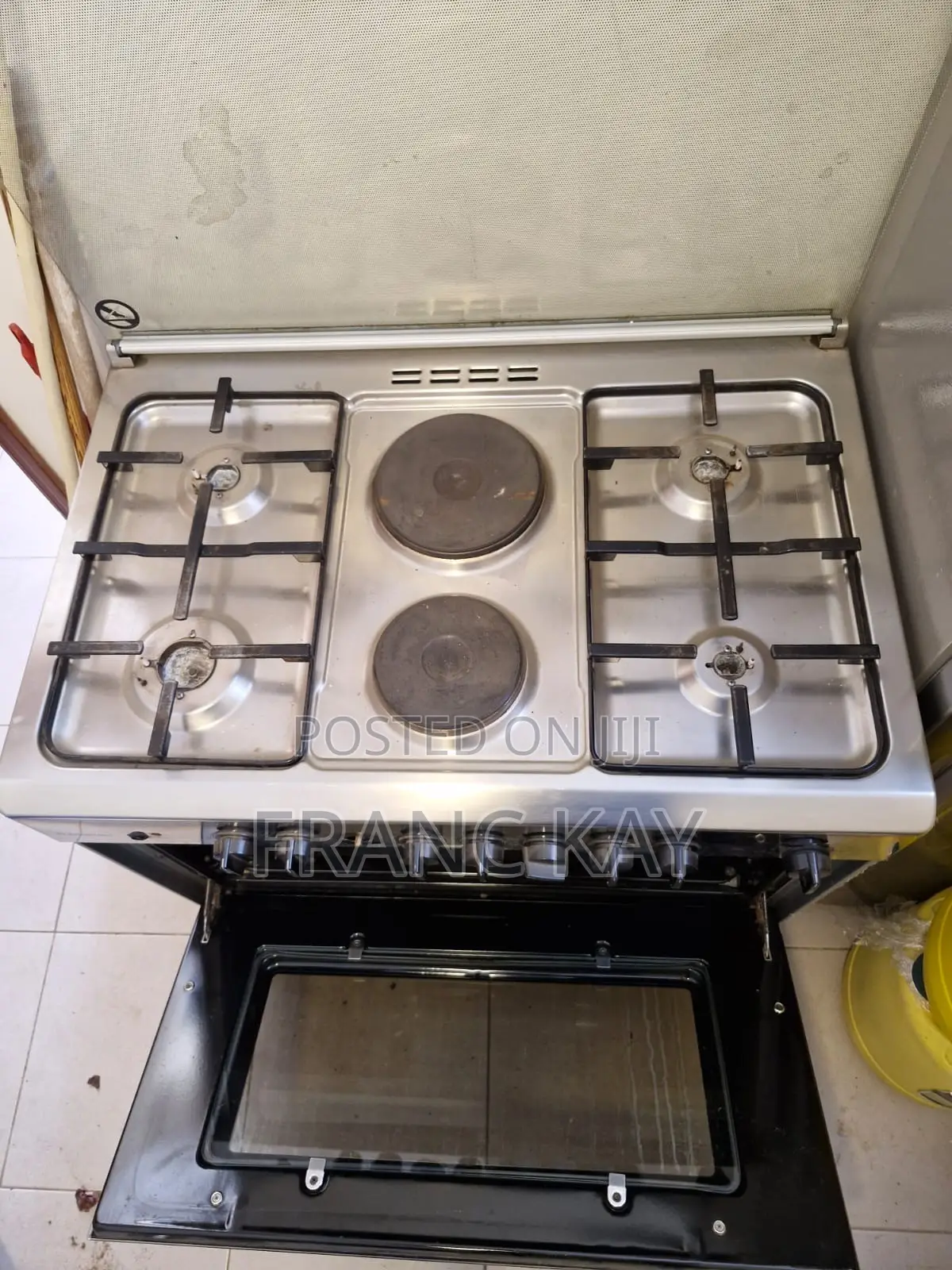 Ariston Stainless Steel 6 Burner