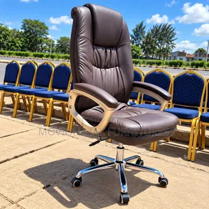 Premium Executive High-Back Leather Office Chair