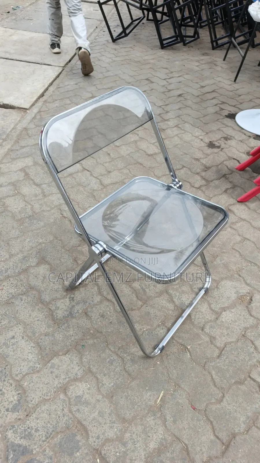 Clear Foldable Chair