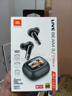 JBL Live Beam 3 Inner Ear Earbuds - Black